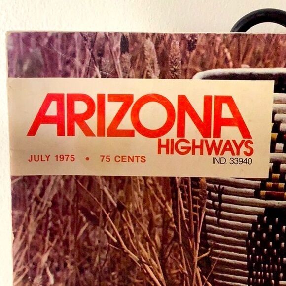 Arizona Highways July 1975 Baskets - Picture 3 of 12